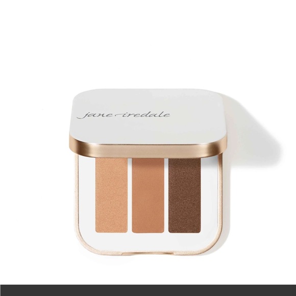 🌸New Jane Iredale PurePressed Eyeshadow Trio Honeysuckle - Picture 2 of 11
